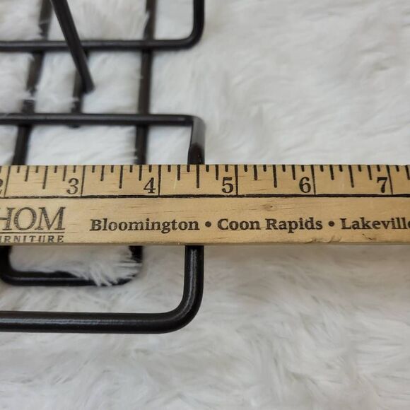 Pampered Chef Simple Additions Brown Metal Small Bowl Caddy - Picture 4 of 5